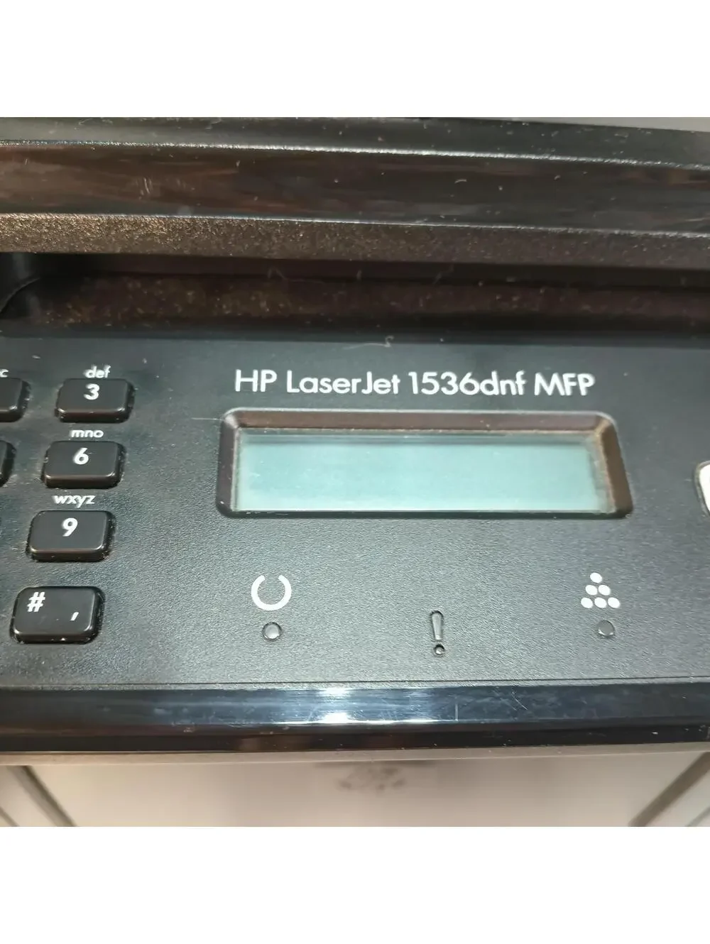 HP LaserJet M1536dnf MFP All-In-One Monochrome Laser Printer Scan Copy Fax Used